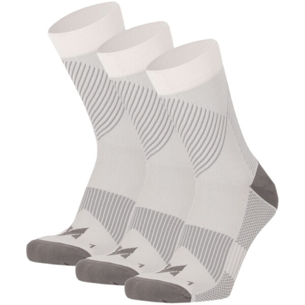 Xtreme Compressiesokken Quarter 3-pack Multi White-42/45