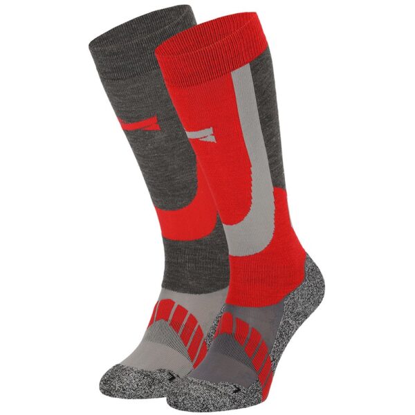 Xtreme Skisokken Unisex 2-pack Multi Red-42/45