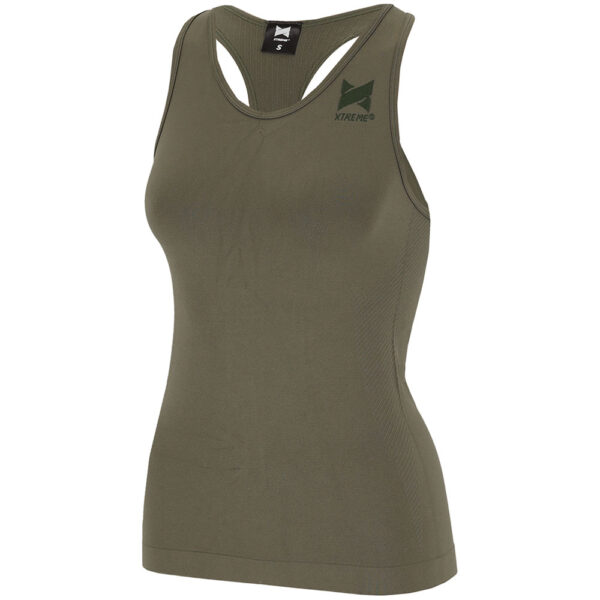 Xtreme Sportswear Sport Singlet Dames Army Green-XL